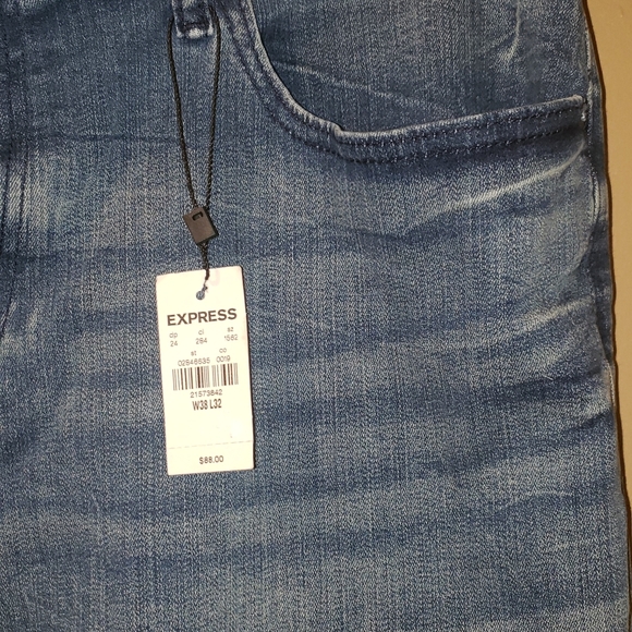 NWT Express men jeans 38 inch waist - Picture 2 of 5